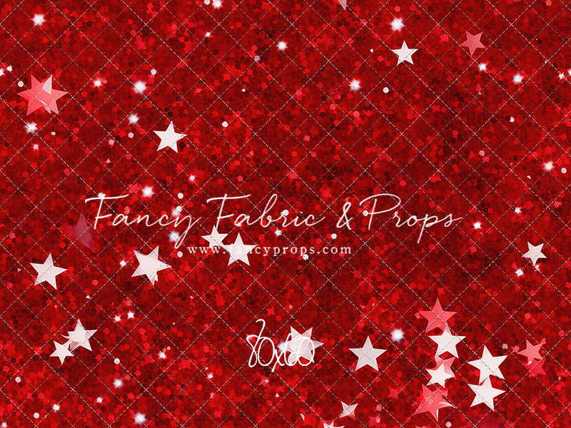 Starry Red Sparkle