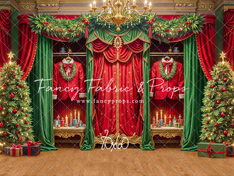 Suiting Up Santa - with Sweep Option