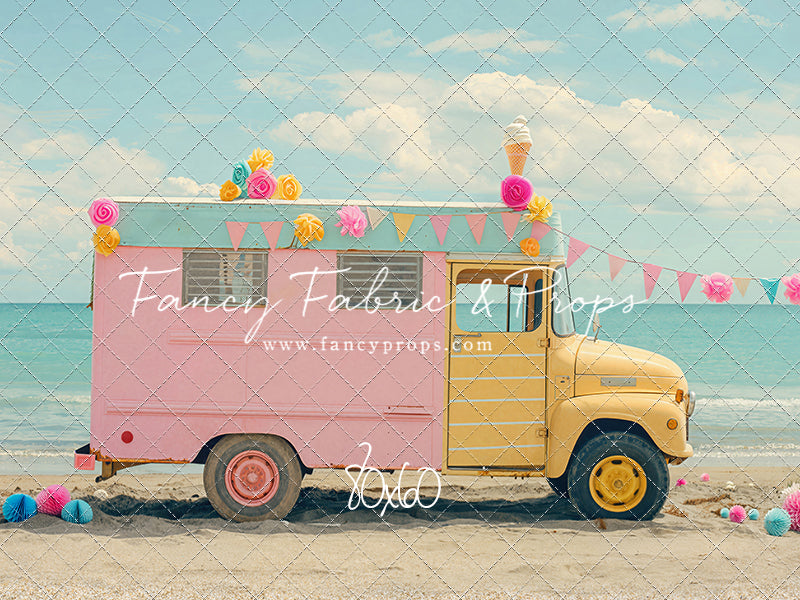 Sweet Treats Beach Truck - With Sweep Option