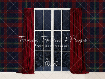 Tartan Traditional Mantle Window