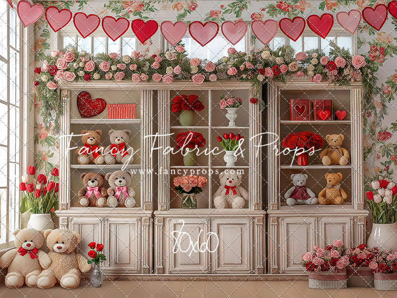 Teddy's Sweetheart Corner - With Sweep Option