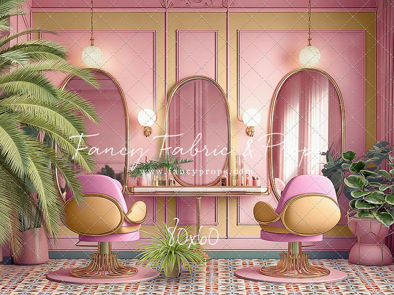 Teresa's Vanity - Tile Floor Option - With Sweep Option