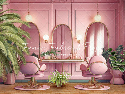 Teresa's Vanity - Wood Floor Option - With Sweep Option