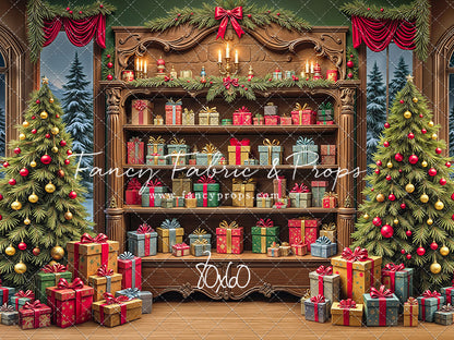 The Christmas Curio Cabinet - with Sweep Option