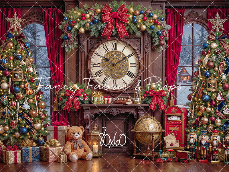 The Grand Christmas Clock - with Sweep Option