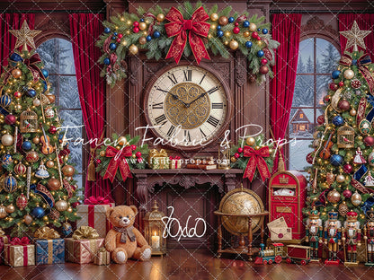 The Grand Christmas Clock - with Sweep Option