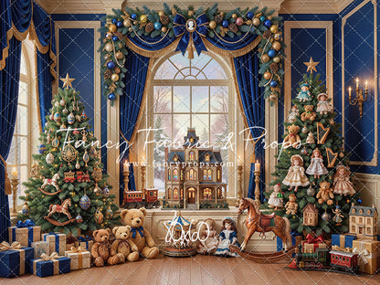 The Holiday Dollhouse Room - with Sweep Option