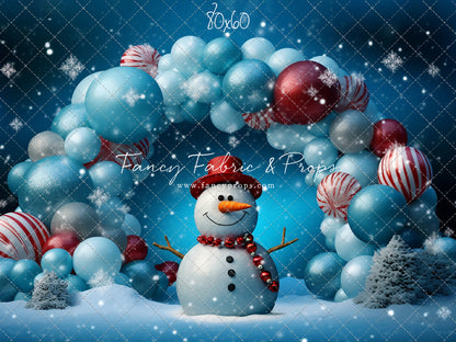 Top Hat Jolly Snowman