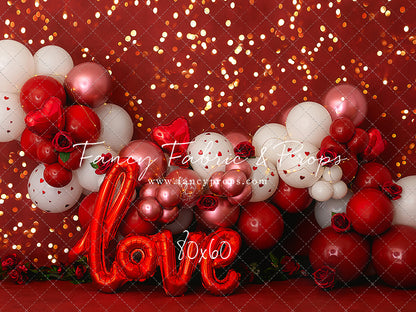 Valentine Balloons & Bokeh