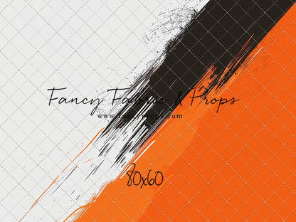 Varsity Orange & Black