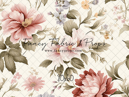 Vintage Pastel Blooms