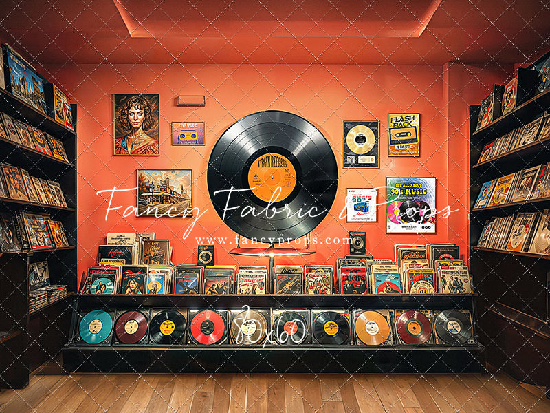 Vinyl Revival Room - Records Floor Version