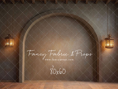 Warm Amber Alcove - With Lights - With Sweep Option