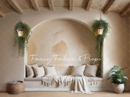 Warm Beige Comforts - Tile Floor - With Sweep Option