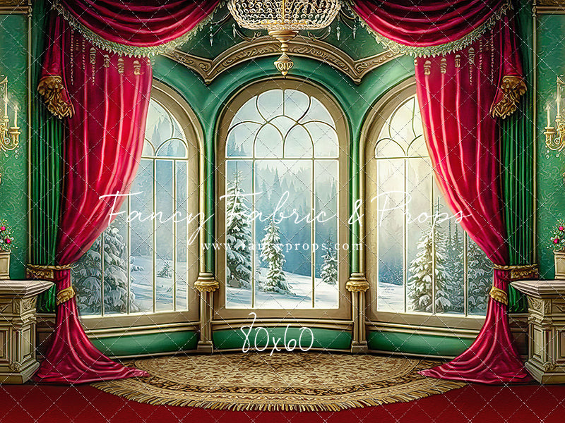 Warm Loving Holiday - Red Carpet Option - with Sweep Option