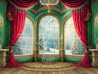 Warm Loving Holiday - Wood Floor Option - with Sweep Option