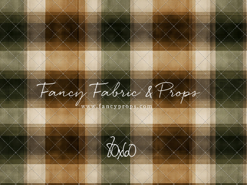 Woodland Plaid - With Sweep Option