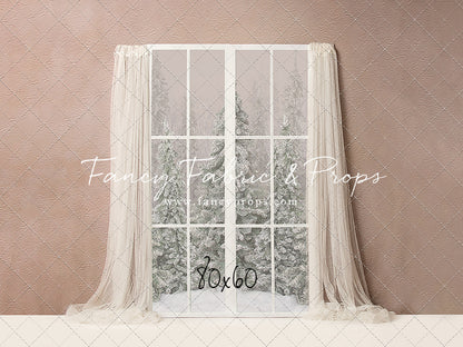 Woodland Winter Window