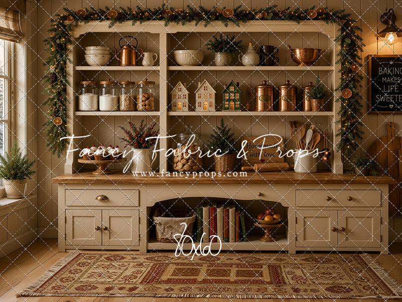 Yuletide Baking Shelf - With Sweep Option