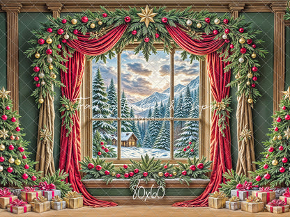 Yuletide Bloom View - with Sweep Option