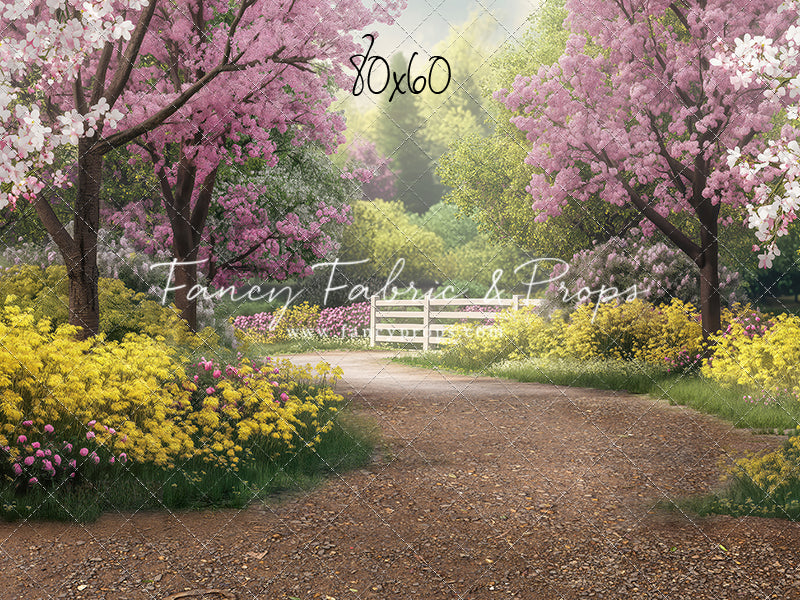 Flowering Spring Path - With Sweep Option