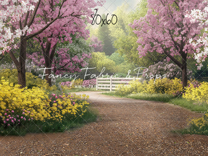 Flowering Spring Path - With Sweep Option