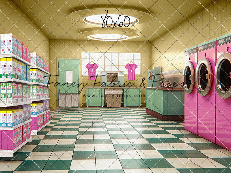 Laundry Day - Yellow - With Sweep Option