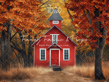 Little Red Schoolhouse - With Sweep Option
