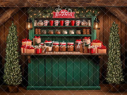 Santa's Cocoa Corner - with Sweep Option