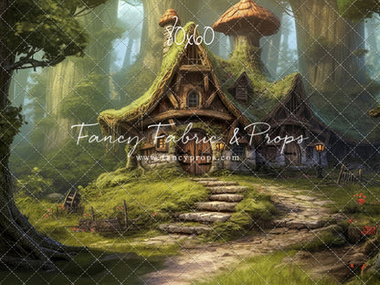 Seven Dwarfs' Cottage- With Sweep Option