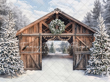 Snowy Mountain Tree Farm - with Sweep Option