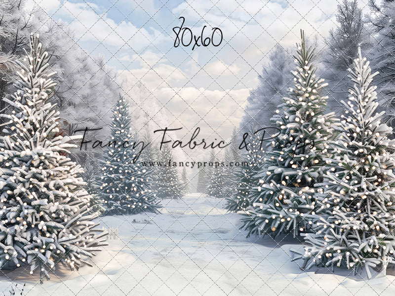 Snowy Tree Farm Trail - with Sweep Option