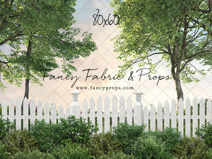 Spring Sunrise Garden Gate