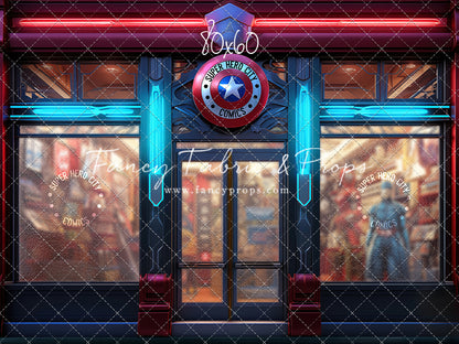 Super Hero City Comics - With Sweep Option