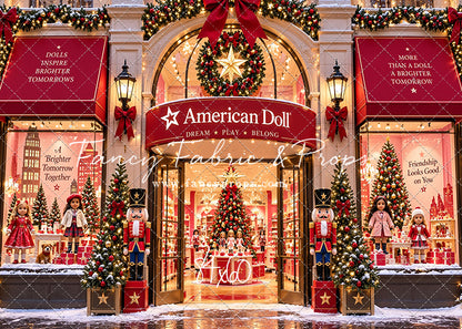 American Doll Holiday - With Sweep Option