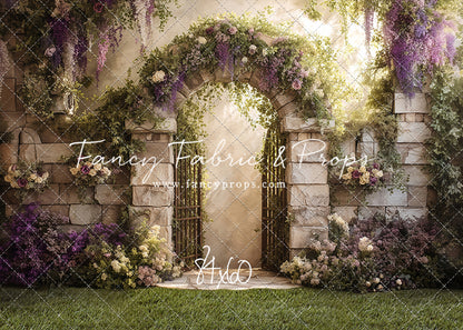 Amethyst Garden Gate - With Sweep Option