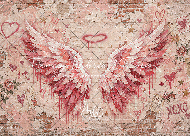 Angel Wing Mural - With Sweep Option