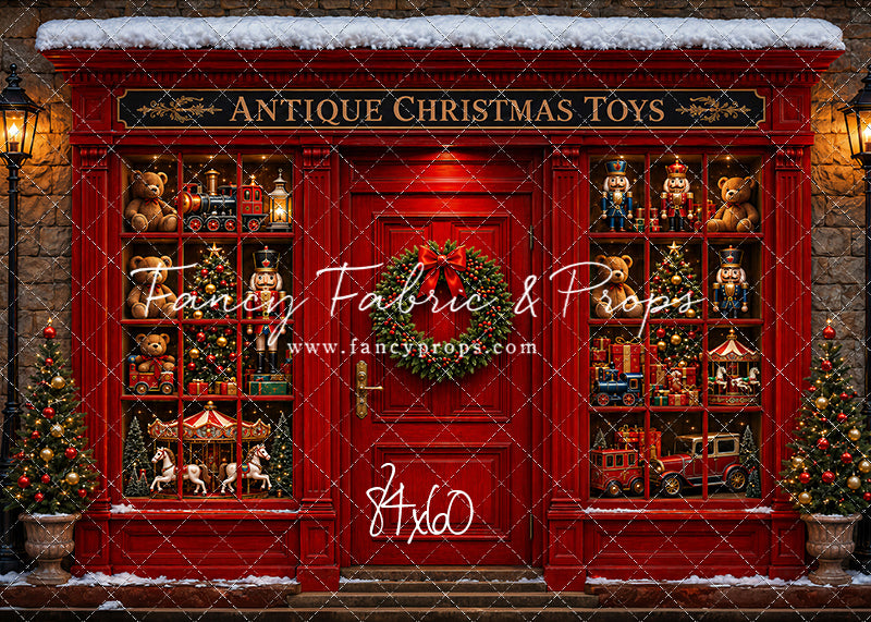 Antique Christmas Toy Store - with Sweep Option