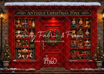 Antique Christmas Toy Store - with Sweep Option