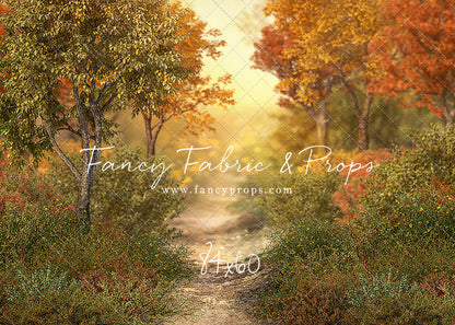 Autumn Forest Path - Mini Room