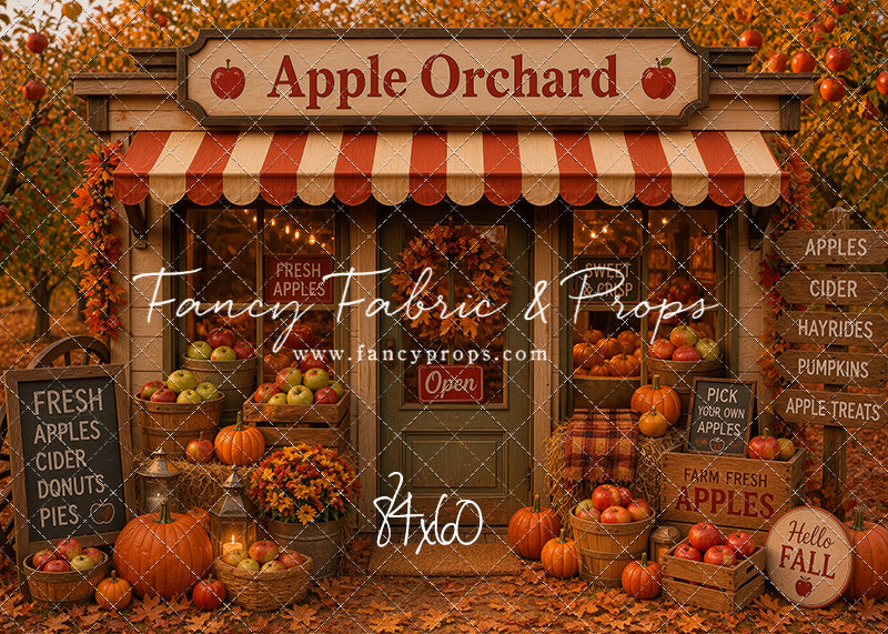 Autumn Orchard Shop - with Sweep Option