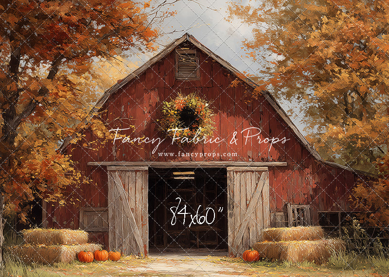Autumn At Red Oak Farm - with Sweep Option