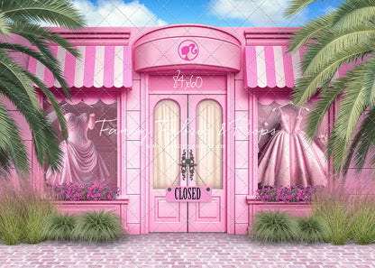 Barbie Boutique - With Pink Brick - With Sweep Option