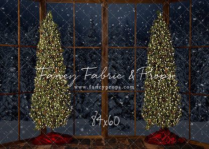 Bay Window With Trees