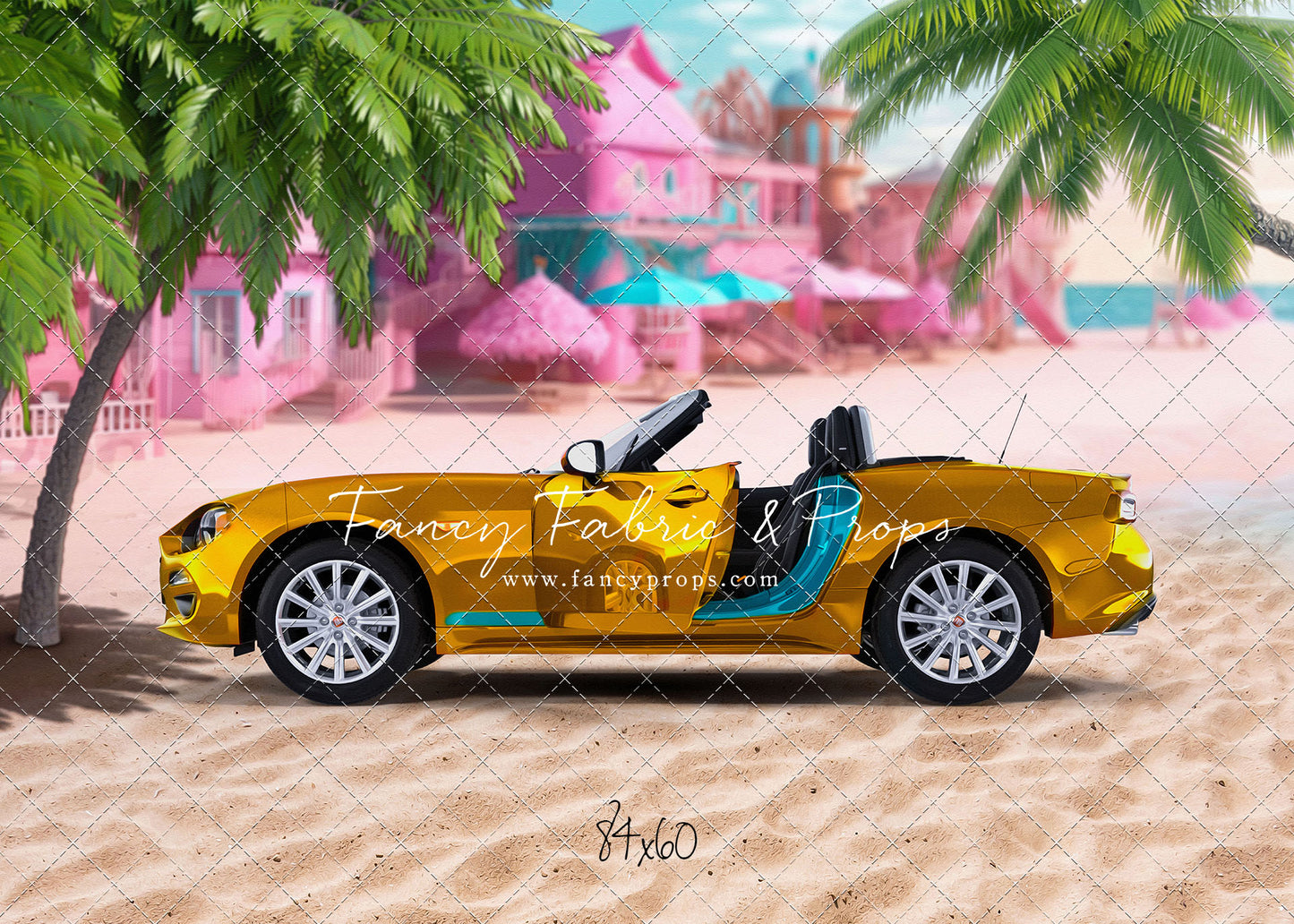 Beach Convertible -Gold - With Sweep Option