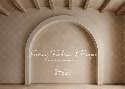 Beige Elegant Arch - Tile Floor - With Sweep Option