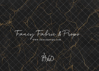 Black & Gold Marble - Floor