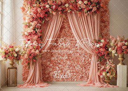 Blooming Flower Wall - With Sweep Option
