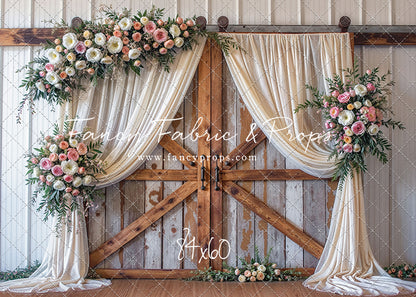 Blossoming Birch Barn - With Sweep Option