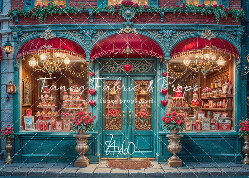 Blue For You Valentine Shop - With Sweep Option